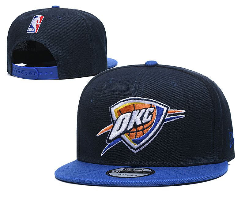 Cheap 2022 NBA Oklahoma City Thunder Hat TX 0706